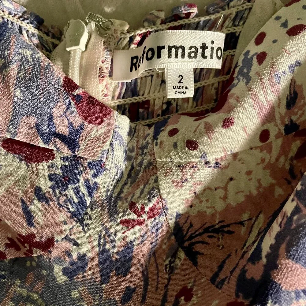 Reformation Kourtney floral dress - Picture 1 of 3